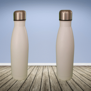 White Stainless Steel Water Bottle – Sleek, Durable & Customizable