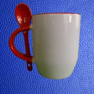 Personalized Mug with Spoon
