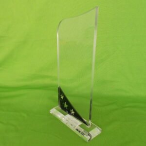 Personalized Acrylic Trophy - Customized Clean Design (601)