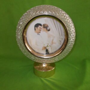 White Crystal Photo Frame