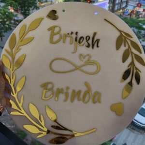Customized Name Plate