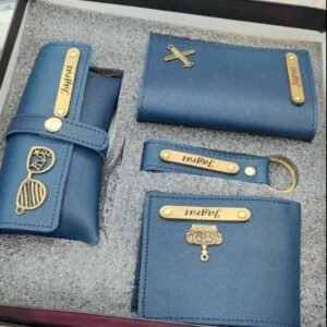 Customized Passport Holder and Men's Wallet with Key Chain, Gifts, Personalized Gifts, Personalized Accessories, Passport Wallets & Covers