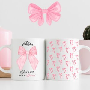 Dream Bow” Personalized Mug