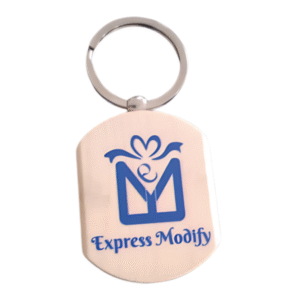 Personalized Dual-Sided Keychain