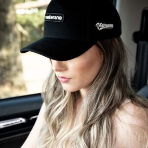 Veterano Black Cap – Dual Logo Edition
