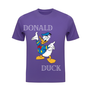 Donald Duck Printed Cotton T-Shirt